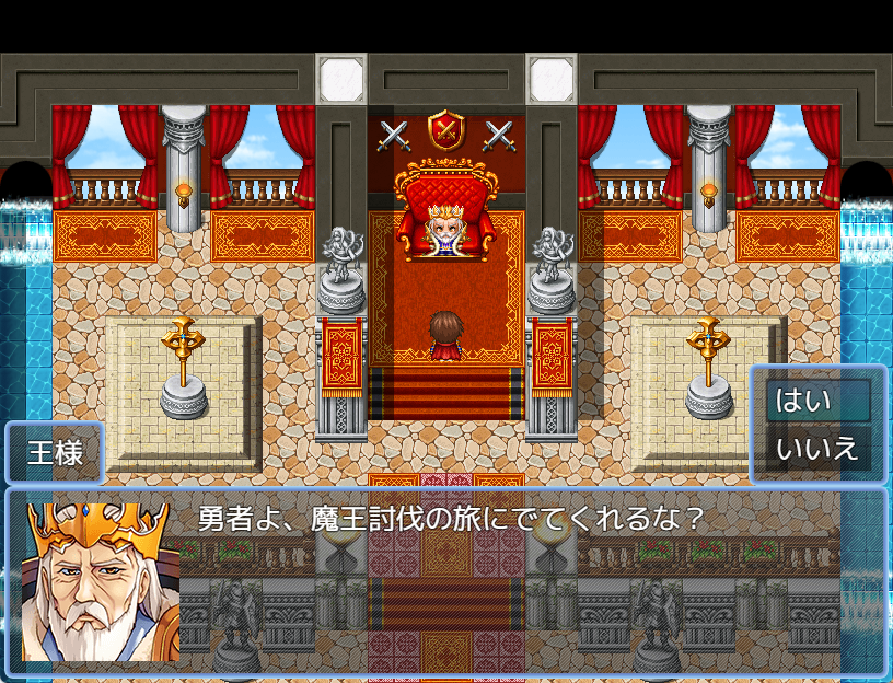 選択肢の表示の背景をウィンドウに設定