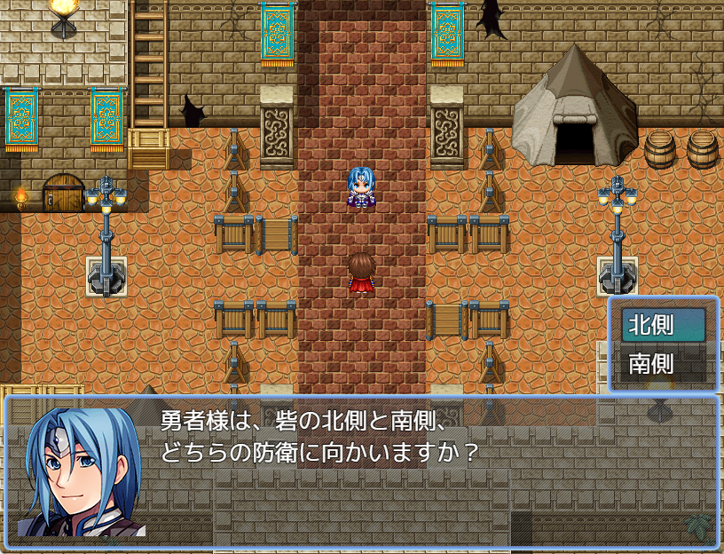 選択肢の表示でデフォルトに選択肢1を選んでいる画像